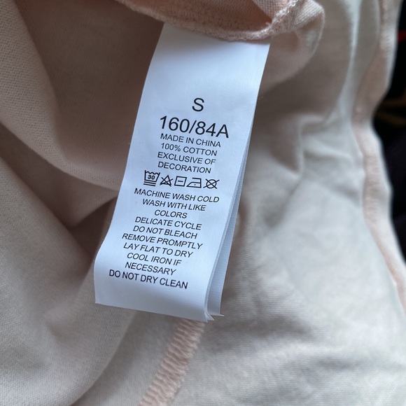 Kate Spade pink sand stud embellished tee Tshirt shirt NWT - Picture 10 of 13